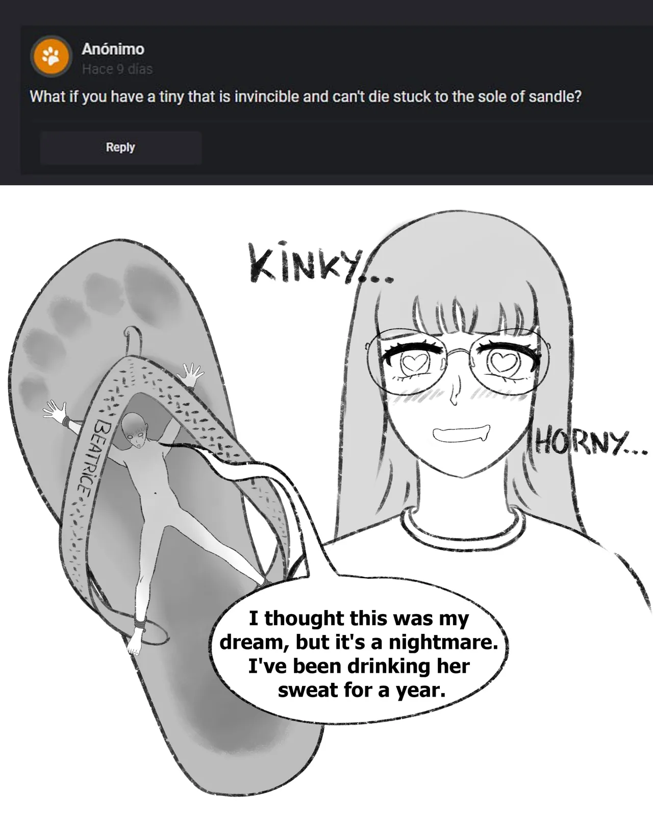 Giantess Beatrice Twitter Gallery only drawings - Image 37