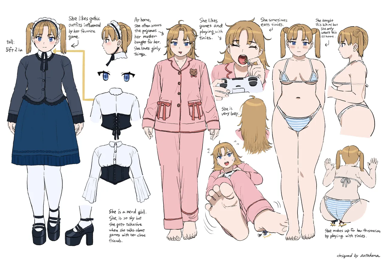 Giantess Beatrice Twitter Gallery only drawings - Image 39