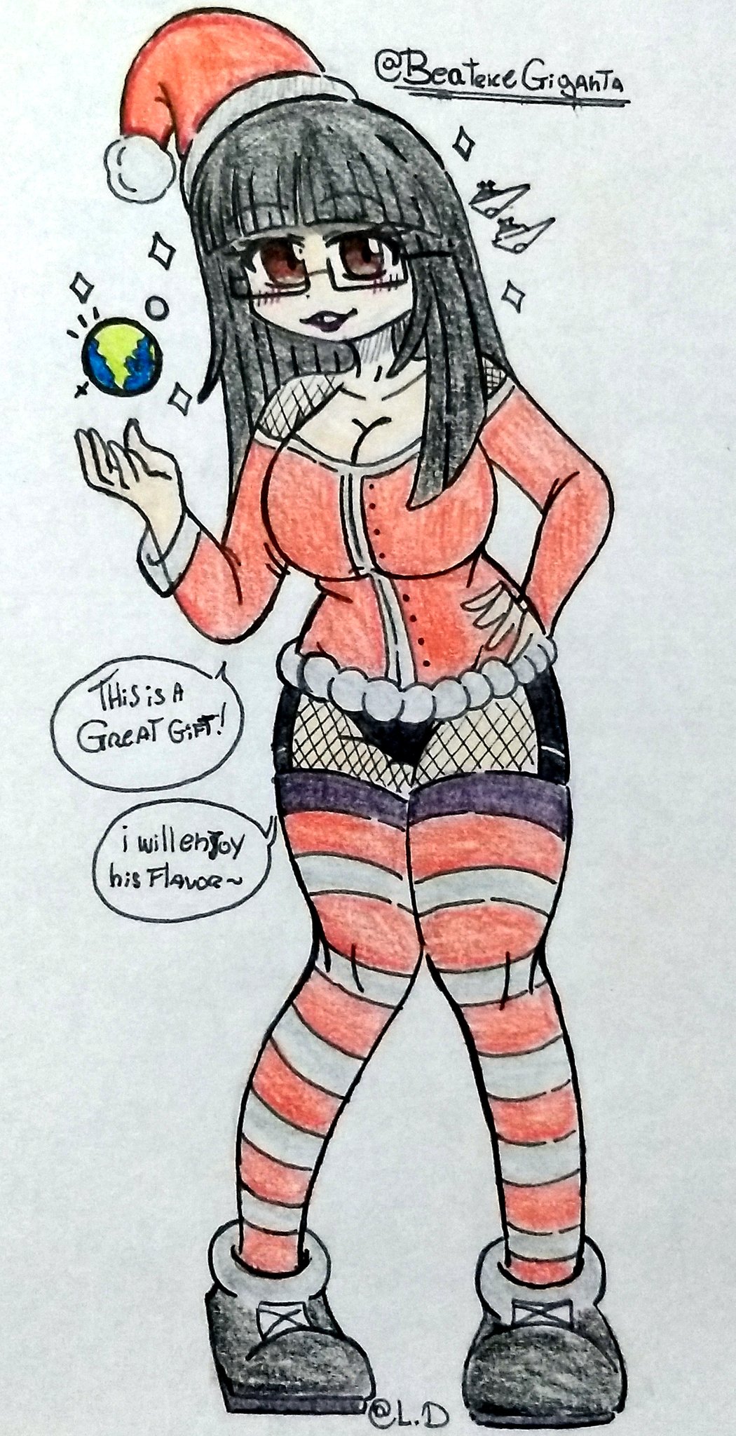 Giantess Beatrice Twitter Gallery only drawings - Image 4