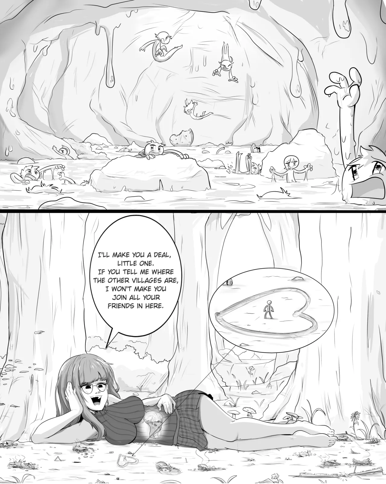 Giantess Beatrice Twitter Gallery only drawings - Image 49