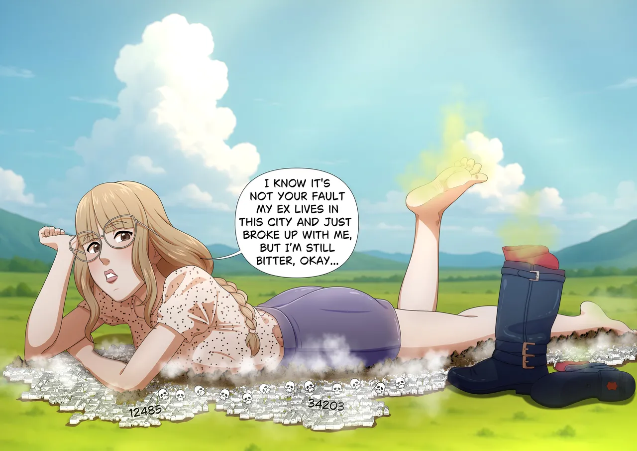Giantess Beatrice Twitter Gallery only drawings - Image 78