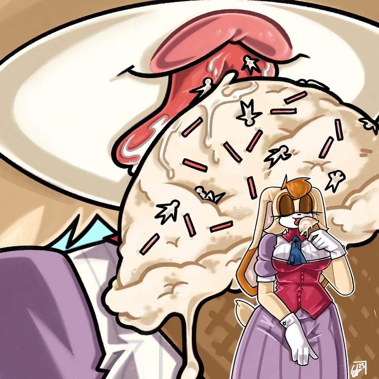 Giantess Beatrice Twitter Gallery only drawings - Image 91