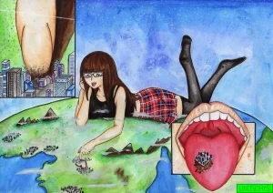 Giantess Beatrice Twitter Gallery only drawings - Page 3