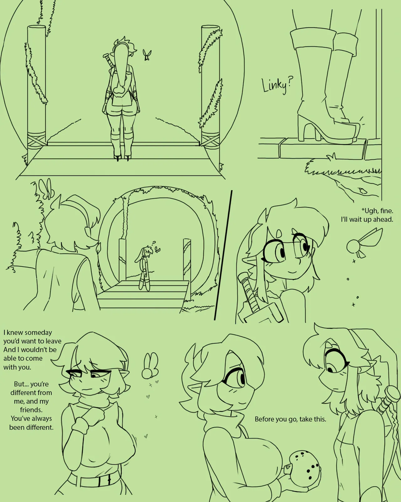 GlazedBakery The Legend of Linky - The Coda of Time The Legend of Zelda Ongoing - Image 17
