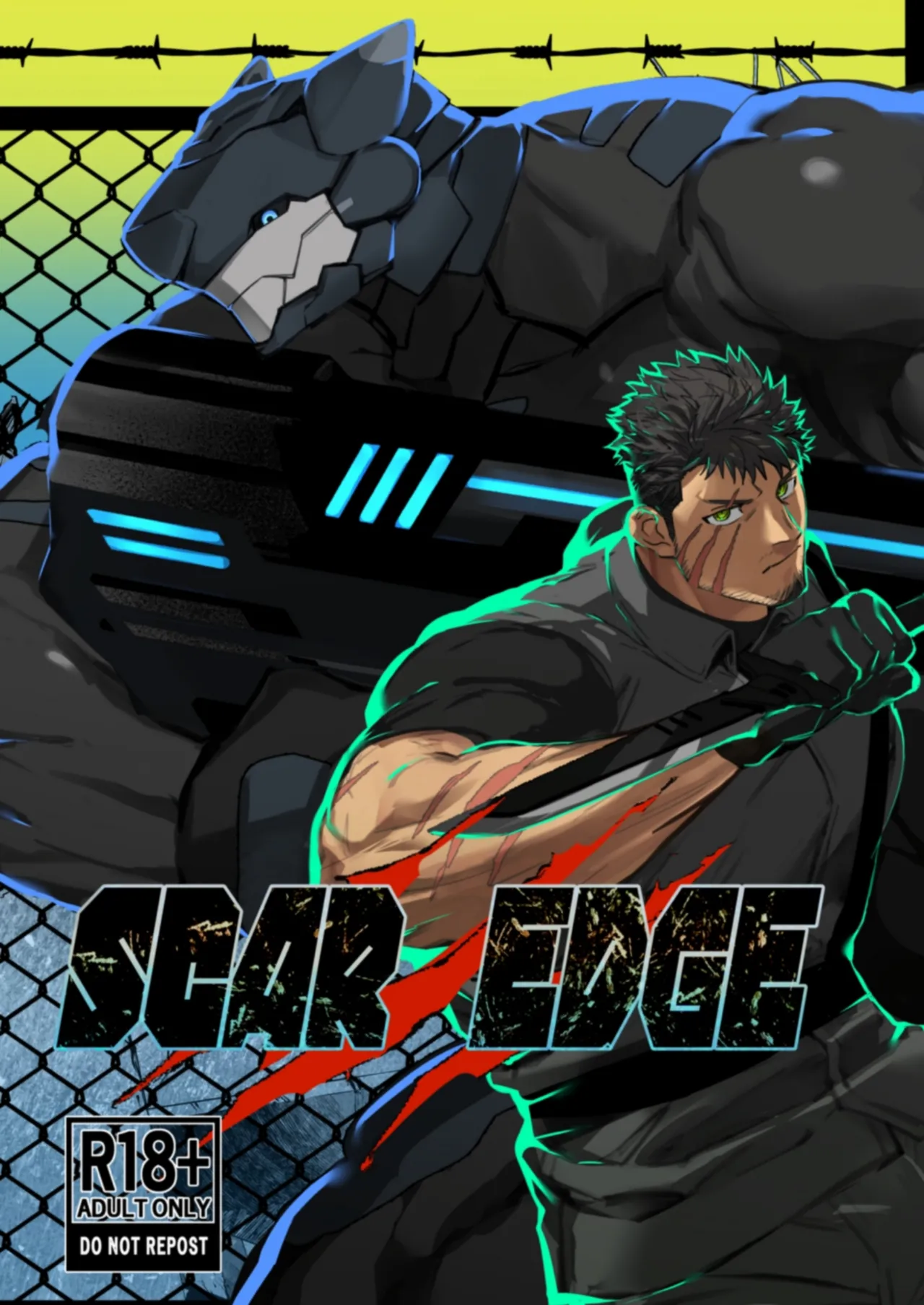 GO_NZOU3 ゴンゾウ - SCAR EDGE На грани шрама Russian Mccree - Image 1