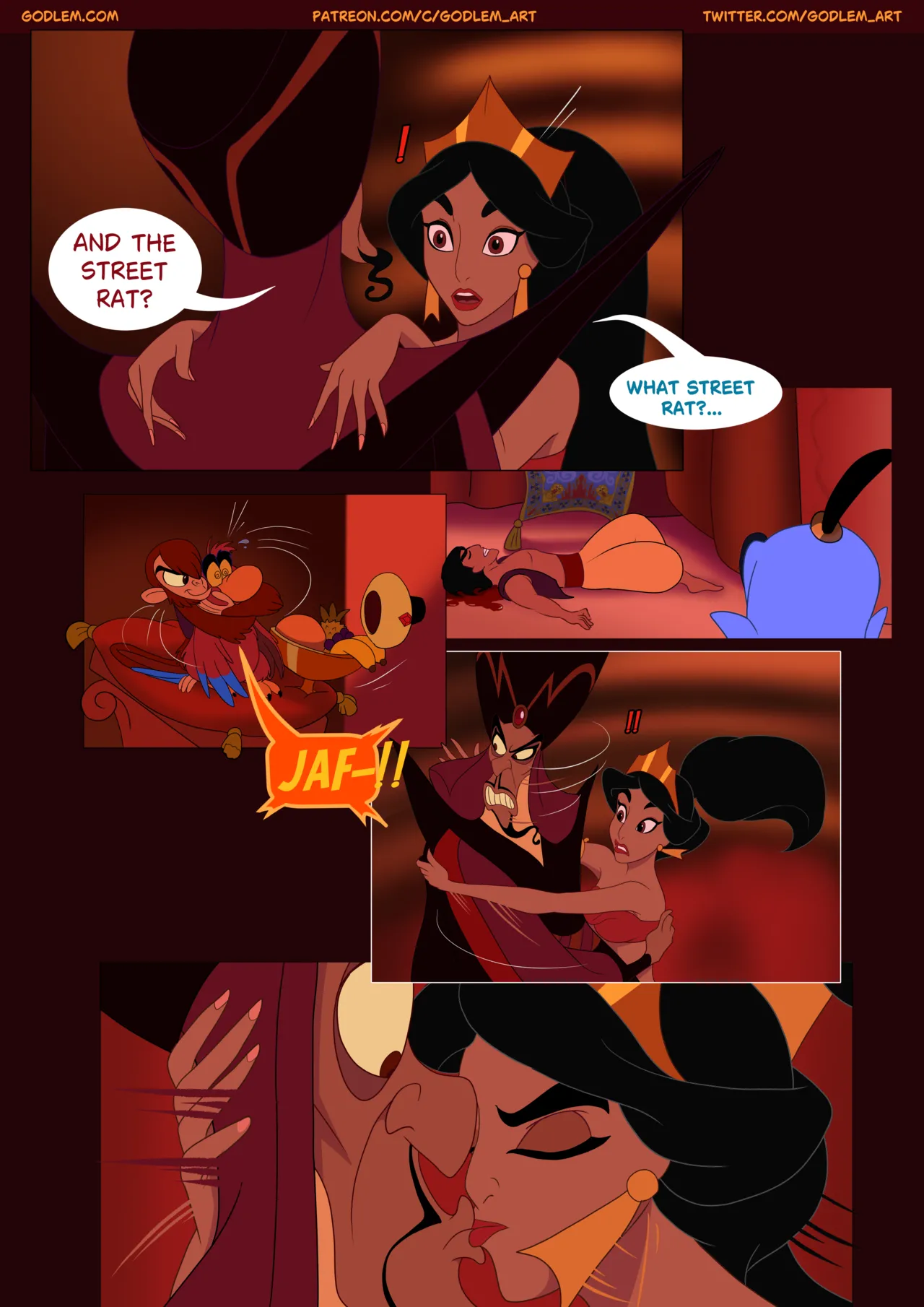 Godlem Princesss Gambit ongoing Aladdin - Image 7
