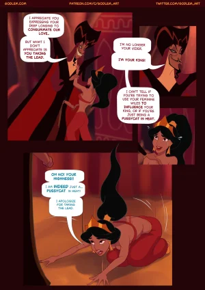 Godlem Princesss Gambit ongoing Aladdin - Page 11