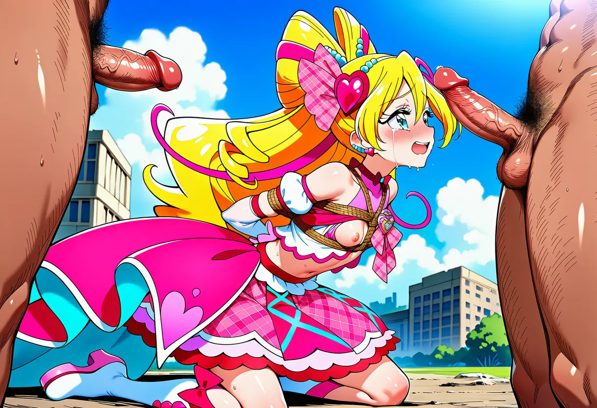 goldnotakashi Cure Idols Defeat - Image 239