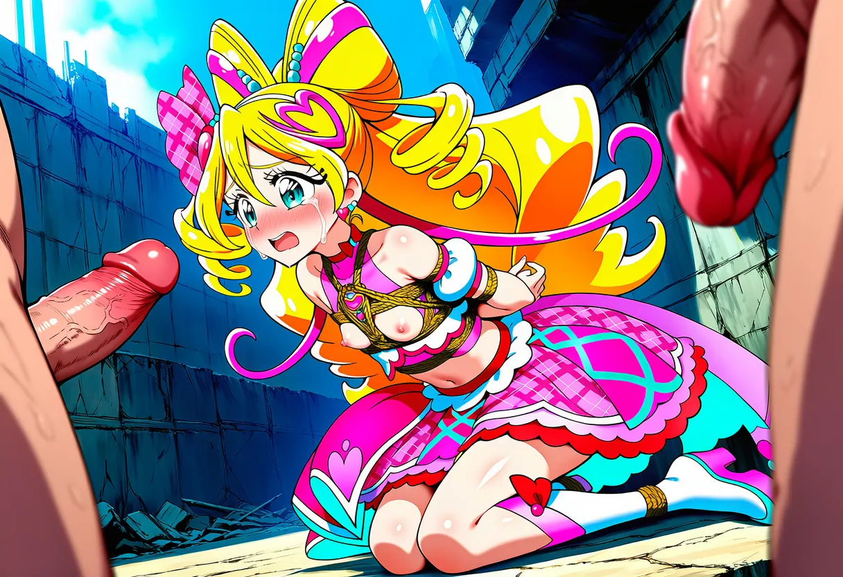 goldnotakashi Cure Idols Defeat - Image 240