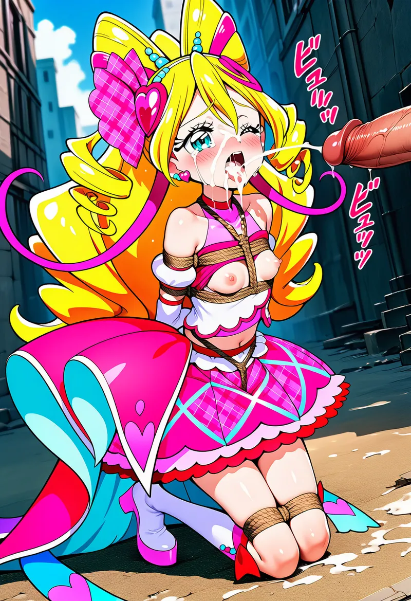 goldnotakashi Cure Idols Defeat - Image 328