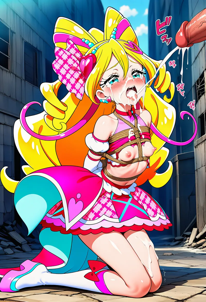 goldnotakashi Cure Idols Defeat - Image 336