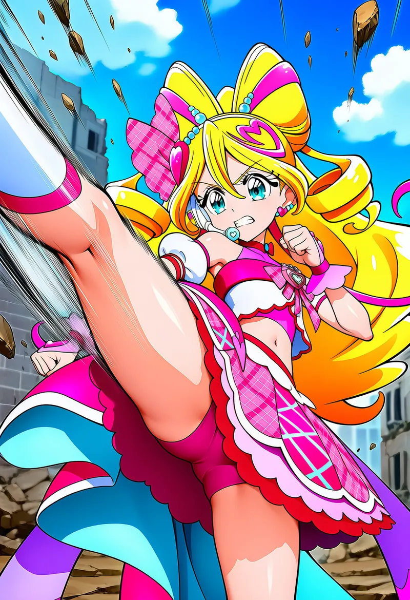 goldnotakashi Cure Idols Defeat - Image 53