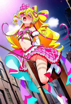 goldnotakashi Cure Idols Defeat - Page 217