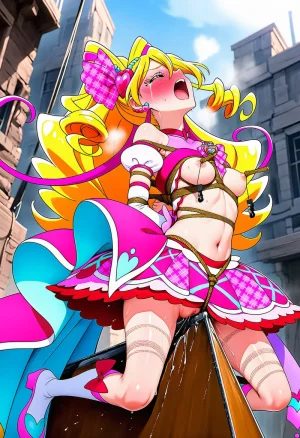 goldnotakashi Cure Idols Defeat - Page 220