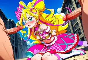 goldnotakashi Cure Idols Defeat - Page 235