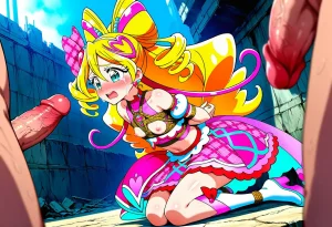 goldnotakashi Cure Idols Defeat - Page 240