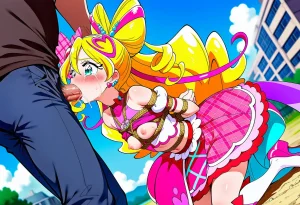 goldnotakashi Cure Idols Defeat - Page 254