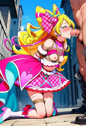 goldnotakashi Cure Idols Defeat - Page 259