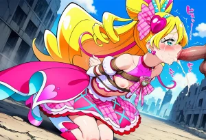 goldnotakashi Cure Idols Defeat - Page 302