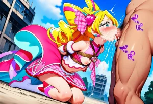 goldnotakashi Cure Idols Defeat - Page 316