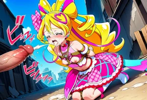 goldnotakashi Cure Idols Defeat - Page 324