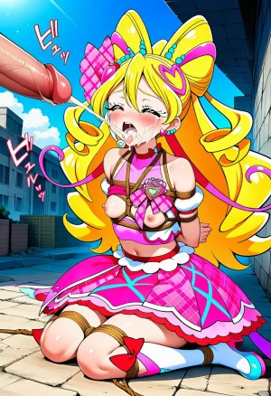 goldnotakashi Cure Idols Defeat - Page 327