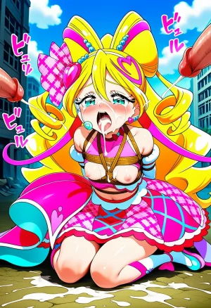 goldnotakashi Cure Idols Defeat - Page 329