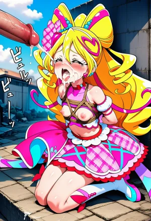 goldnotakashi Cure Idols Defeat - Page 331