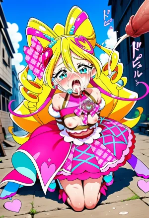 goldnotakashi Cure Idols Defeat - Page 334