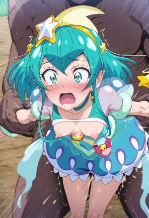 goldnotakashi Cure Milky forced - Page 251