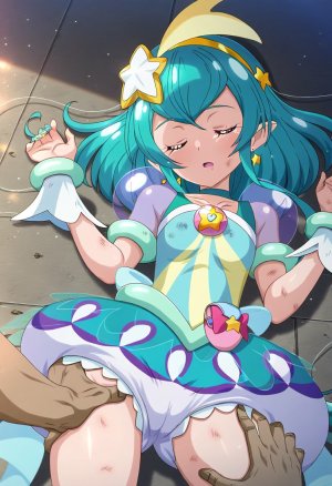 goldnotakashi Cure Milky forced - Page 45