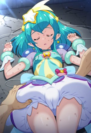 goldnotakashi Cure Milky forced - Page 47