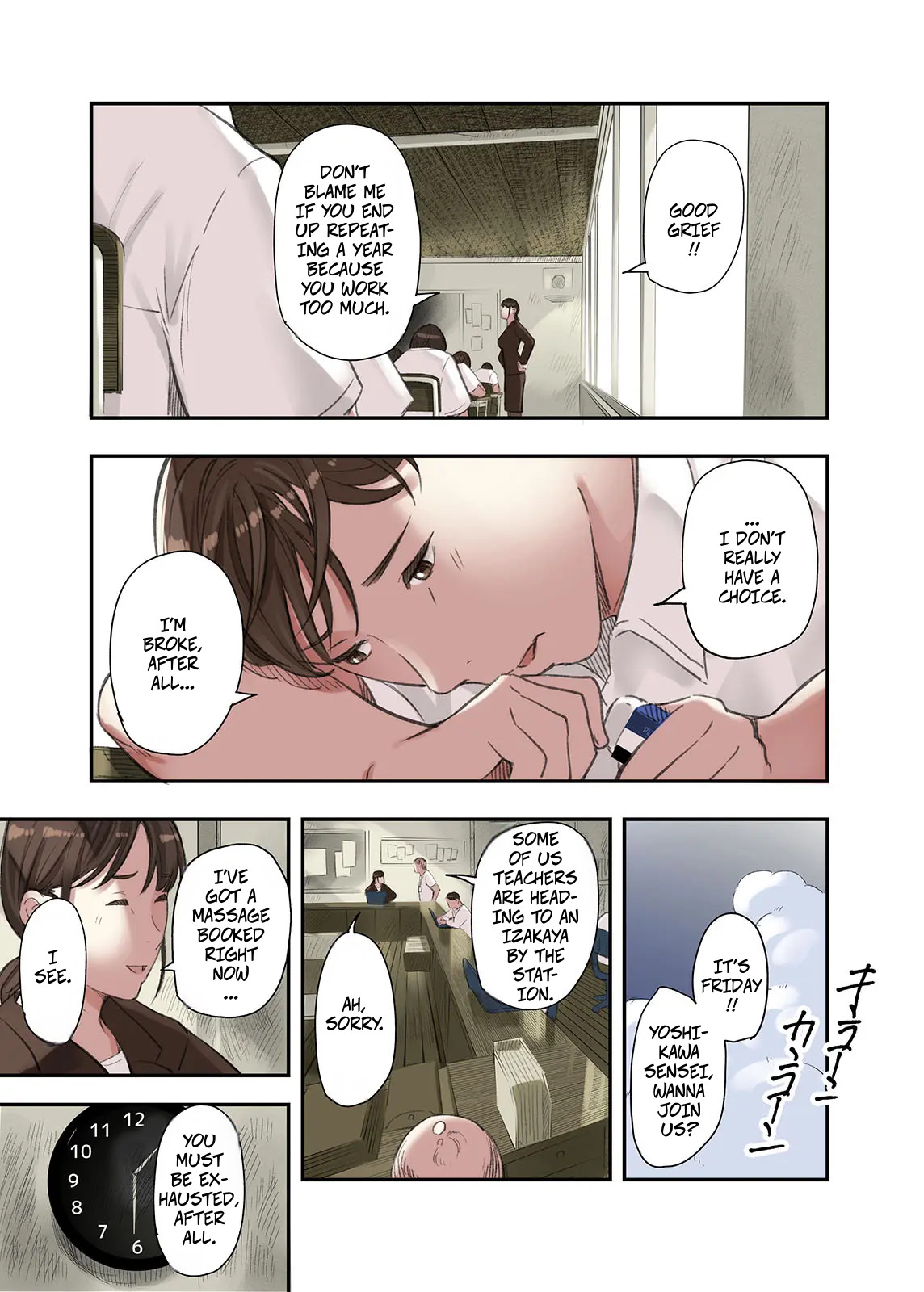 Gomikasu Tarou Namaribou Nayonayo I... Work Part-time At a Sex Establishment Catering To Women 1 -- Boku... Josei You Fuuzoku de Beit Shitemashite.... - Image 19