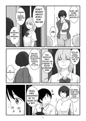 Goninbijin Mama wa Boku no Condom Mom is My Condom Giras - Page 5
