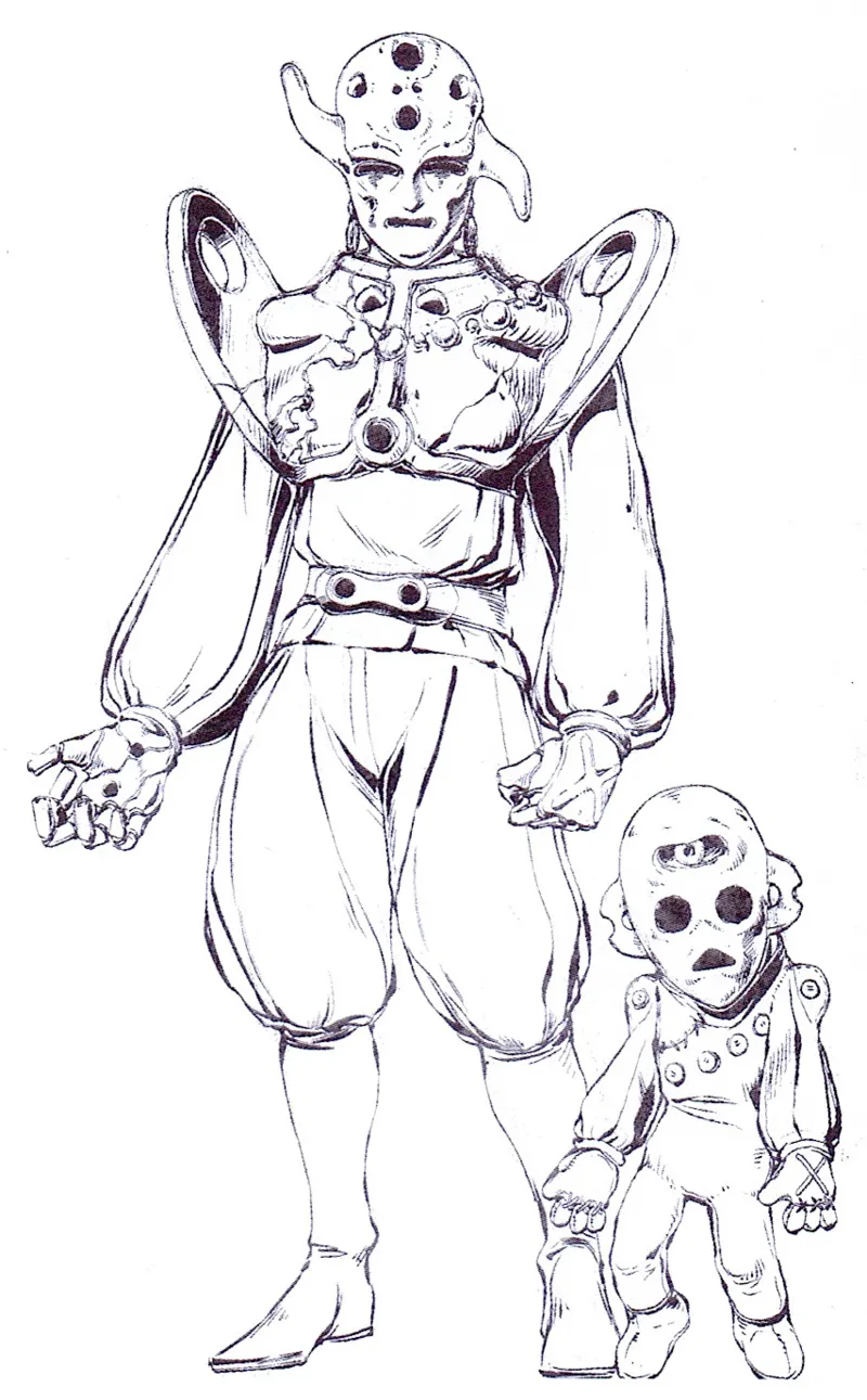 Gosei Sentai Dairanger - Might Morphin Power Rangers Season 2 Monster Concept Art - Image 36