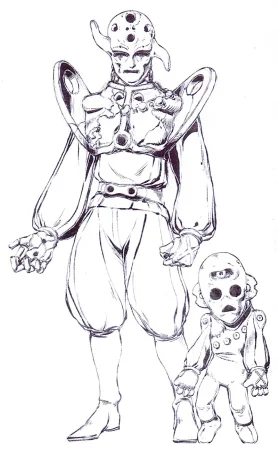 Gosei Sentai Dairanger - Might Morphin Power Rangers Season 2 Monster Concept Art - Page 36