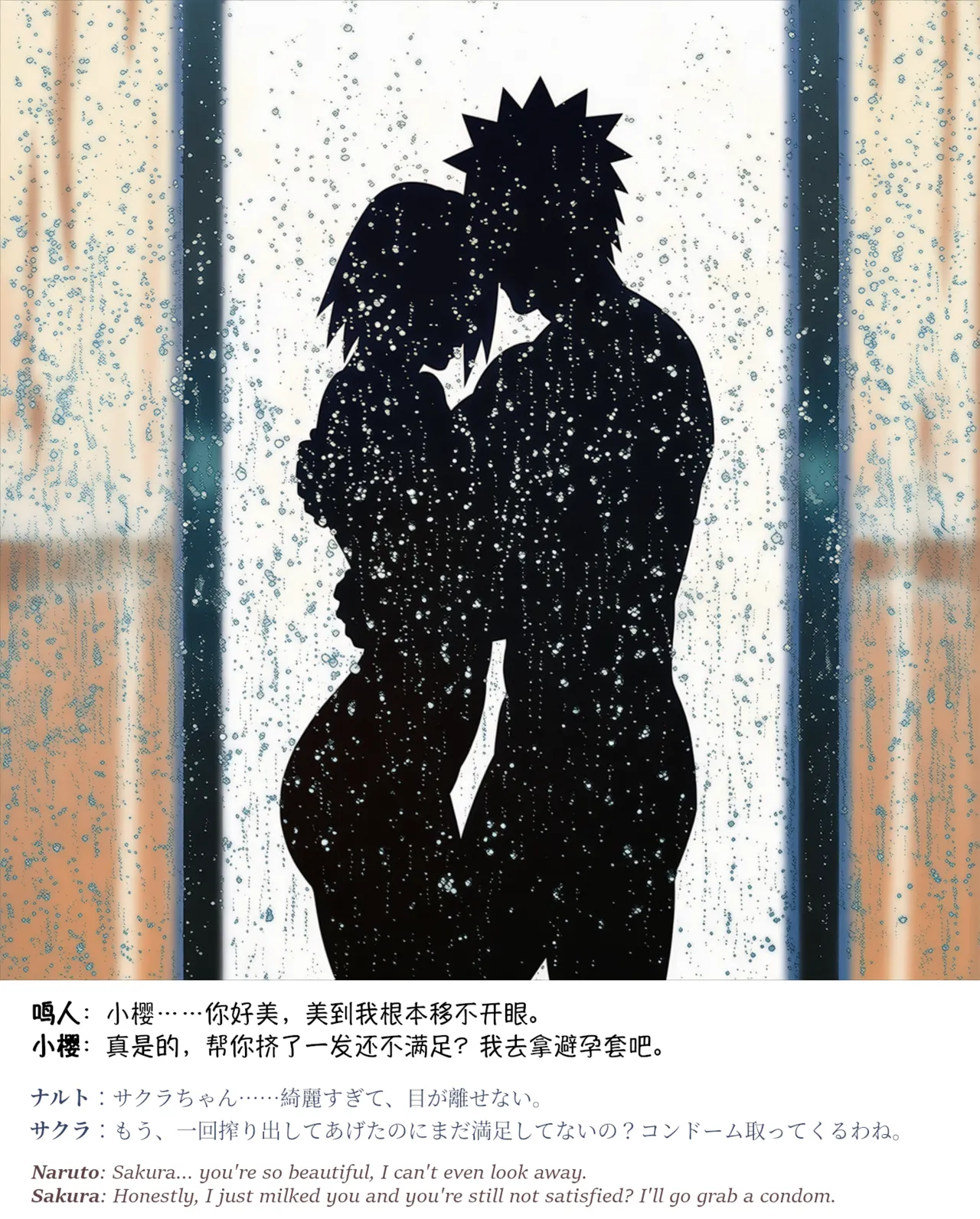 grAIバカップルHな同棲生活 part3春野サクラの秘め事04 Chinese Japanese English - Image 42