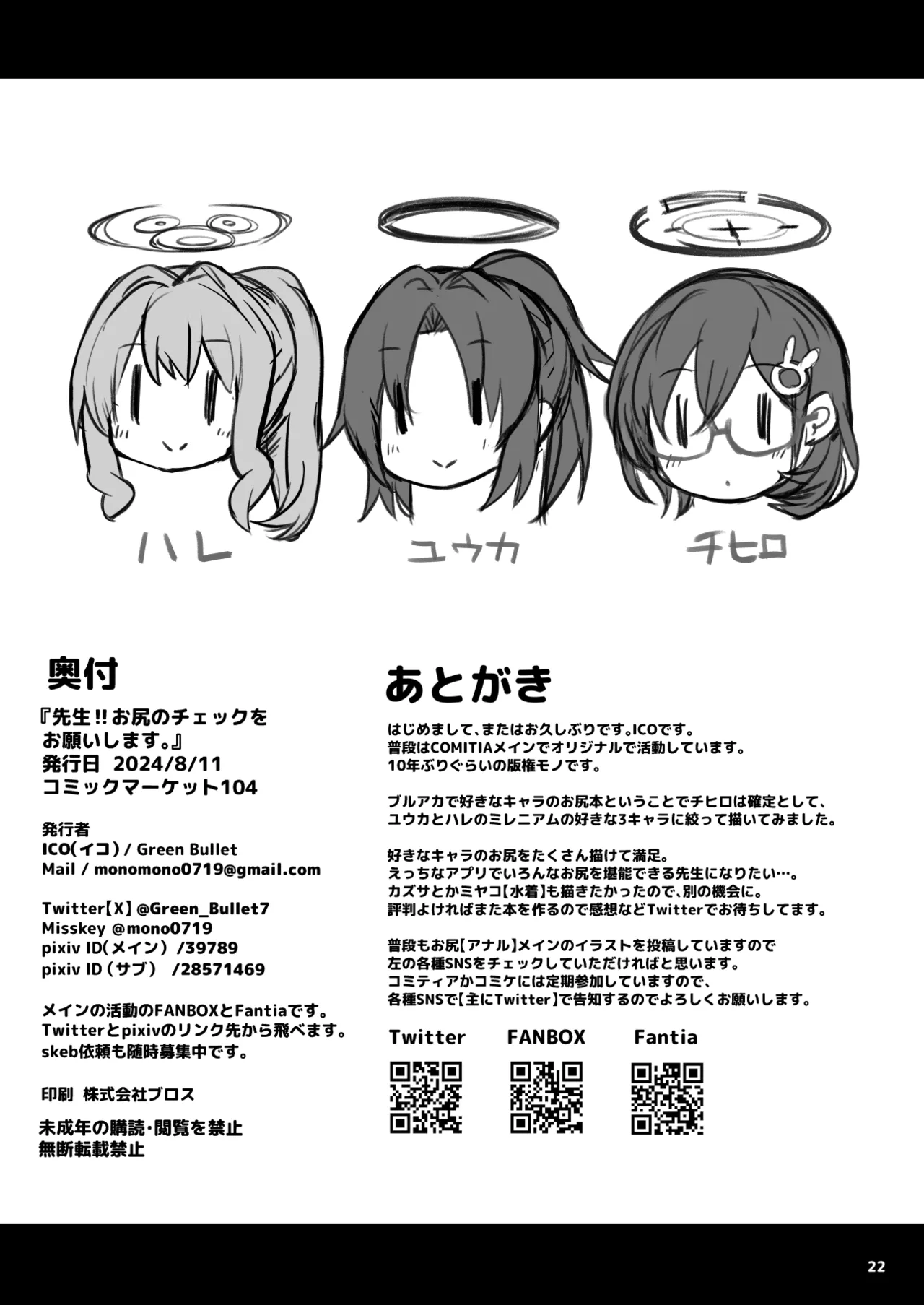 Green Bullet ICO Sensei Oshiri no Chekku o Onegaishimasu Blue Archive Digital - Image 21