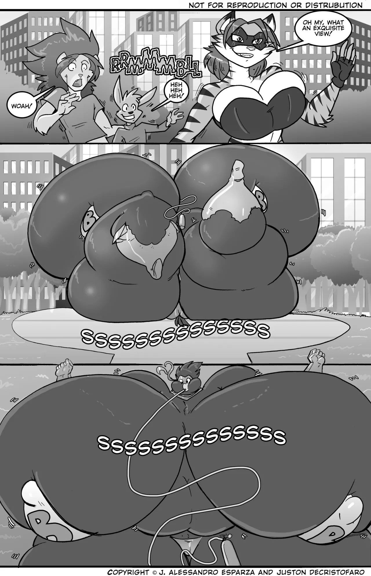 GreyofPTA Attack of the 50 foot WolfetteBindi vs. Busty Bird pt. 2 - Image 8