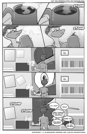 GreyofPTA Attack of the 50 foot WolfetteBindi vs. Busty Bird pt. 2 - Page 13