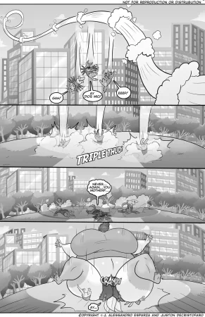 GreyofPTA Attack of the 50 foot WolfetteBindi vs. Busty Bird pt. 2 - Page 49