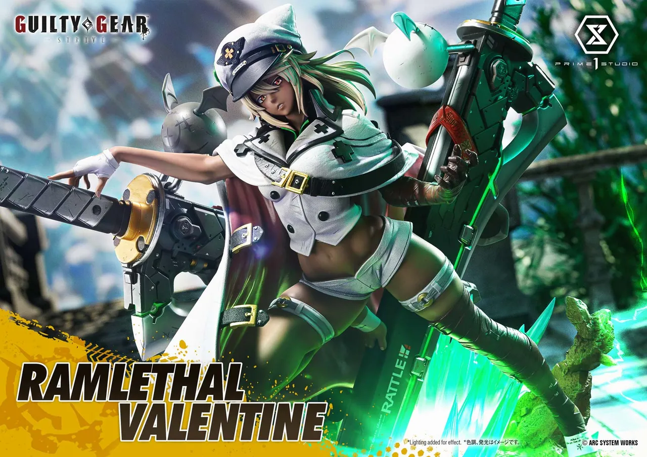 GUILTY GEAR -STRIVE- RAMLETHAL VALENTINE 14 Scale Figure - Prime 1 Studio Statue Ultimate Premium Masterline Collection - Image 1