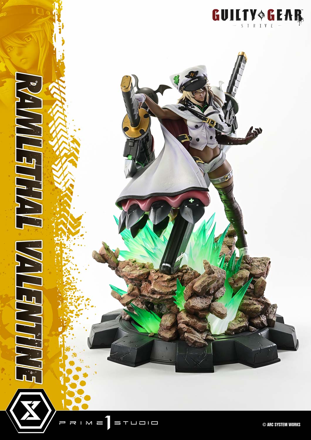 GUILTY GEAR -STRIVE- RAMLETHAL VALENTINE 14 Scale Figure - Prime 1 Studio Statue Ultimate Premium Masterline Collection - Image 10