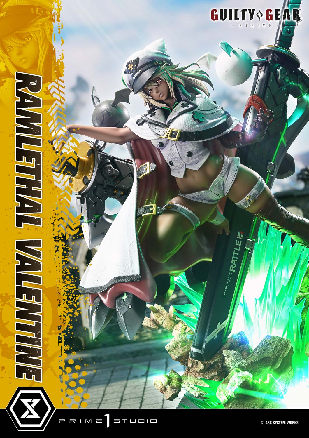 GUILTY GEAR -STRIVE- RAMLETHAL VALENTINE 14 Scale Figure - Prime 1 Studio Statue Ultimate Premium Masterline Collection - Image 2