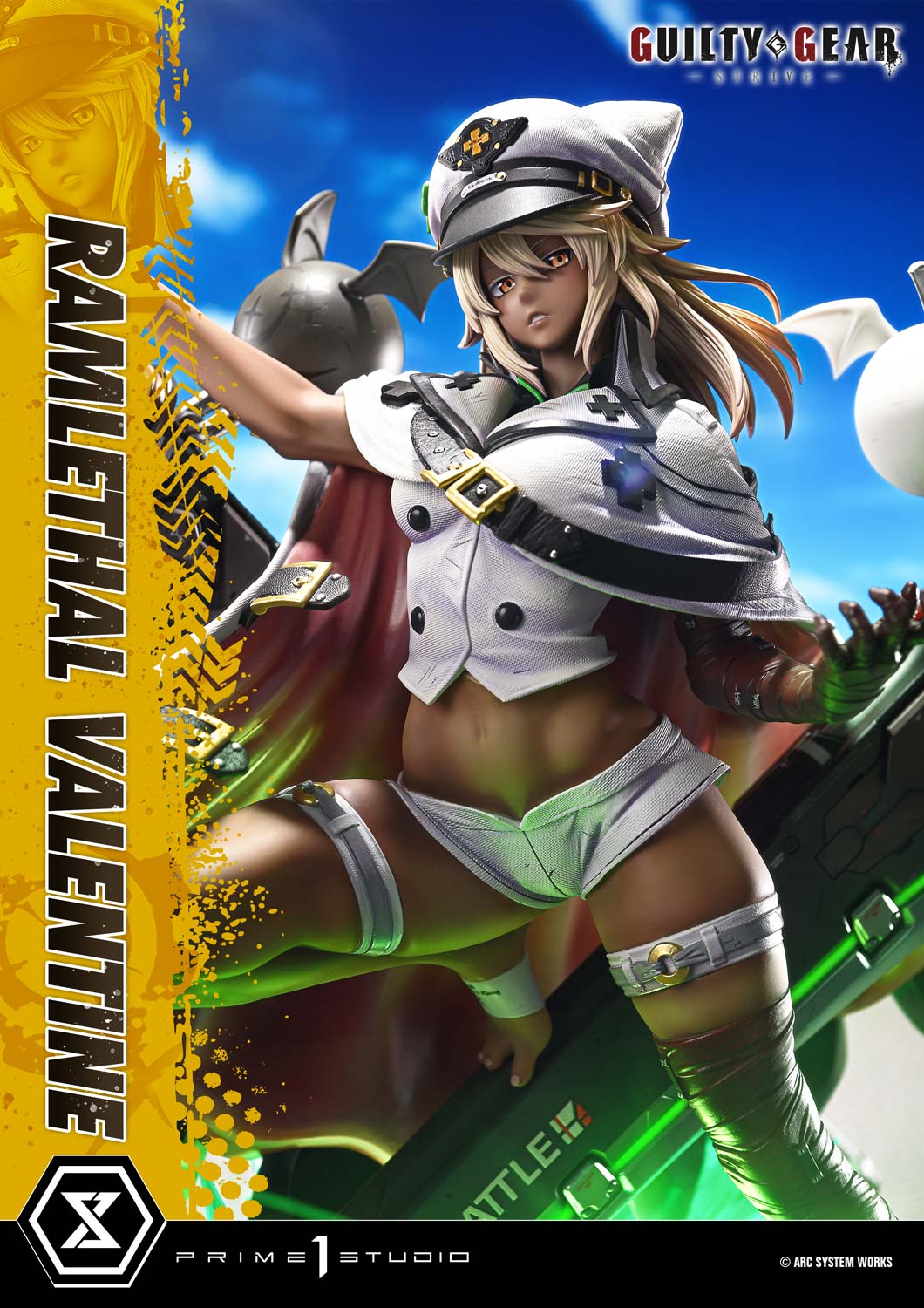 GUILTY GEAR -STRIVE- RAMLETHAL VALENTINE 14 Scale Figure - Prime 1 Studio Statue Ultimate Premium Masterline Collection - Image 3
