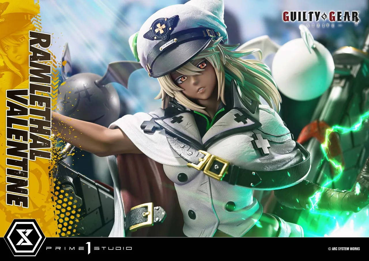 GUILTY GEAR -STRIVE- RAMLETHAL VALENTINE 14 Scale Figure - Prime 1 Studio Statue Ultimate Premium Masterline Collection - Image 30