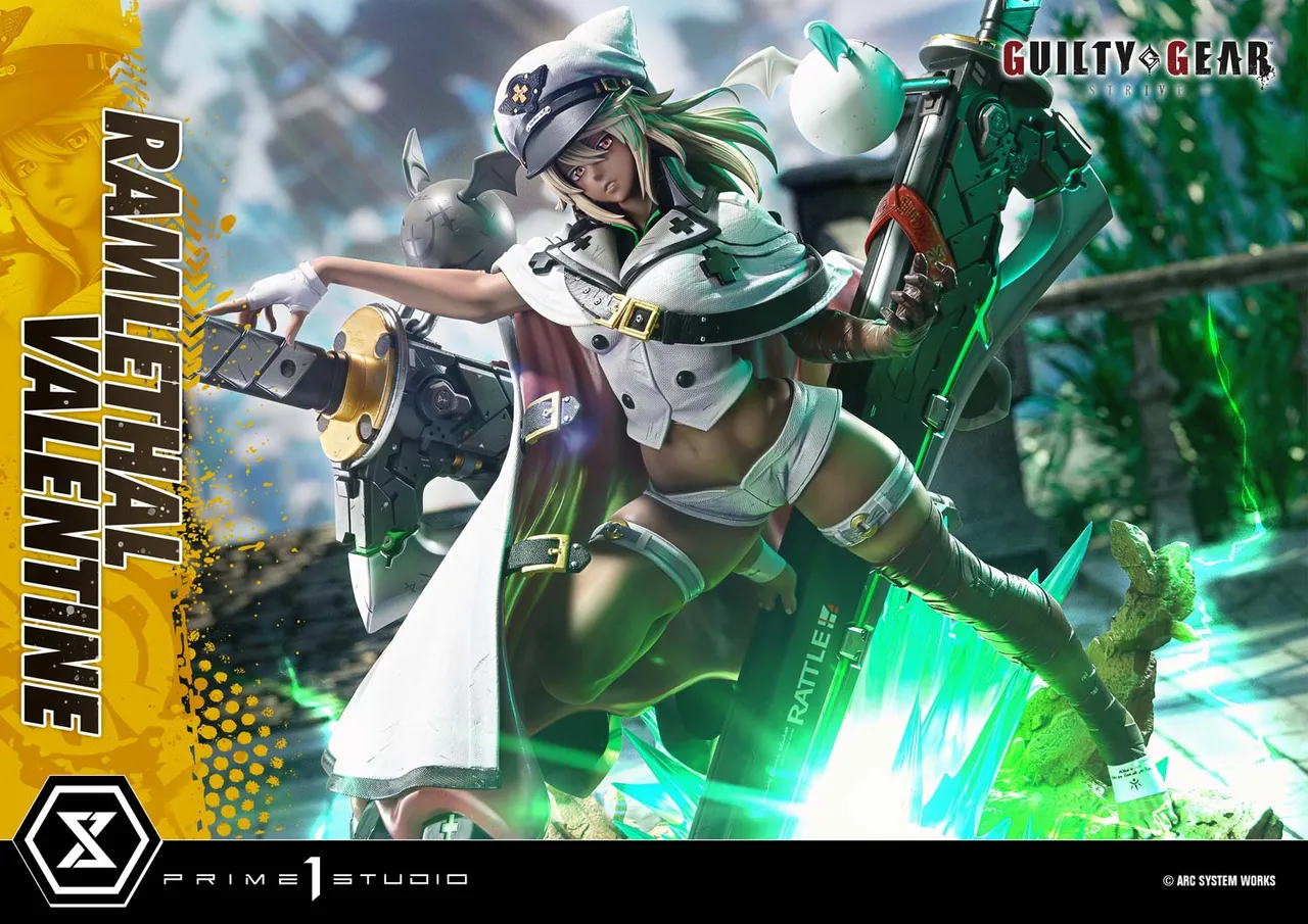 GUILTY GEAR -STRIVE- RAMLETHAL VALENTINE 14 Scale Figure - Prime 1 Studio Statue Ultimate Premium Masterline Collection - Image 32