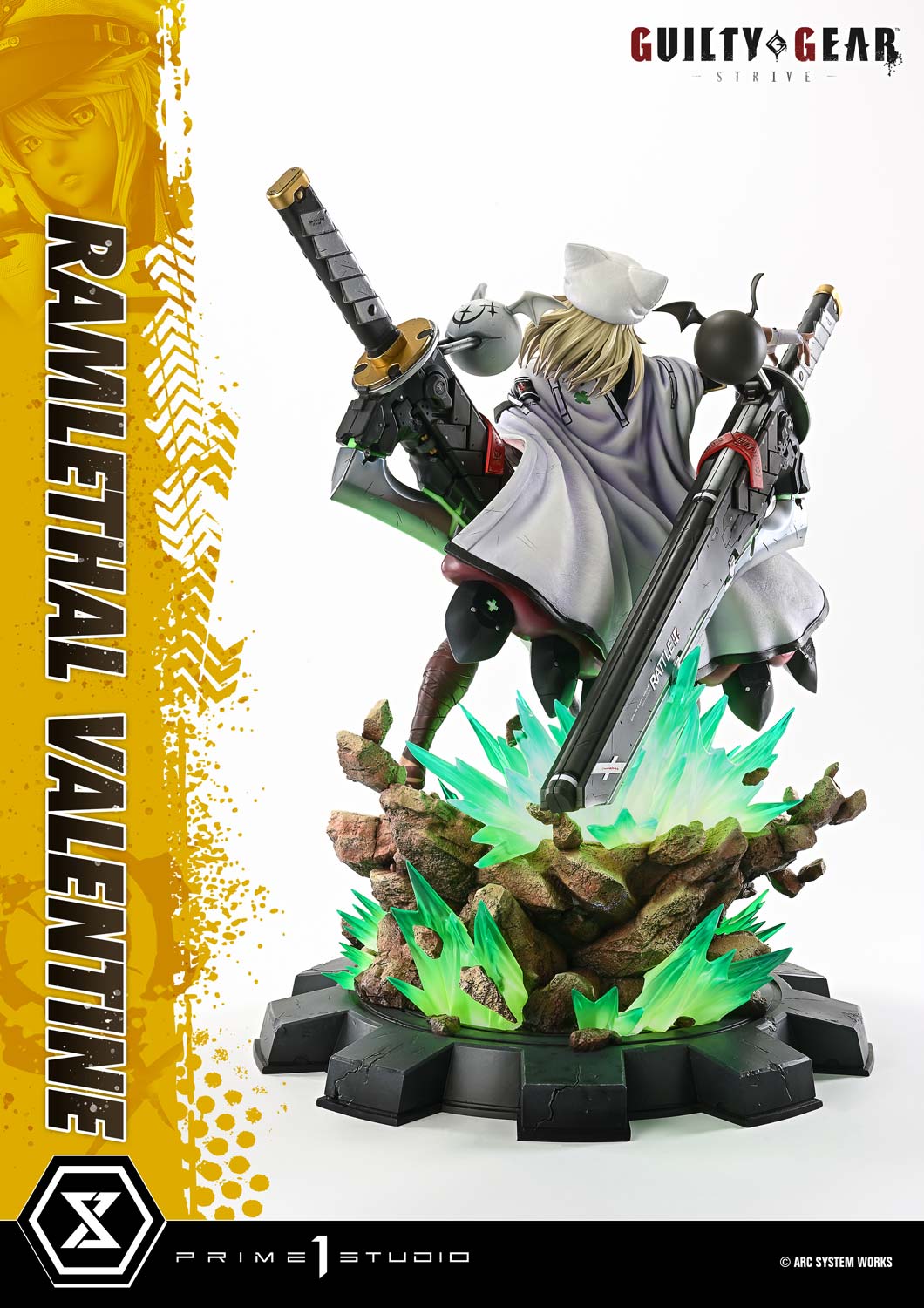 GUILTY GEAR -STRIVE- RAMLETHAL VALENTINE 14 Scale Figure - Prime 1 Studio Statue Ultimate Premium Masterline Collection - Image 9