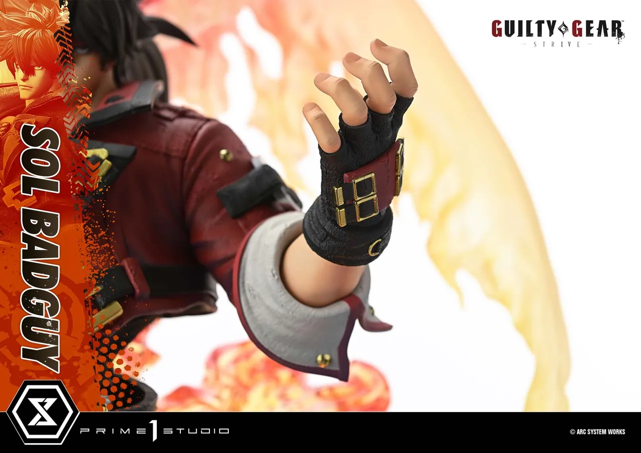 GUILTY GEAR -STRIVE- SOL BADGUY 14 Scale Figure - Prime 1 Studio Statue Ultimate Premium Masterline Collection - Image 22