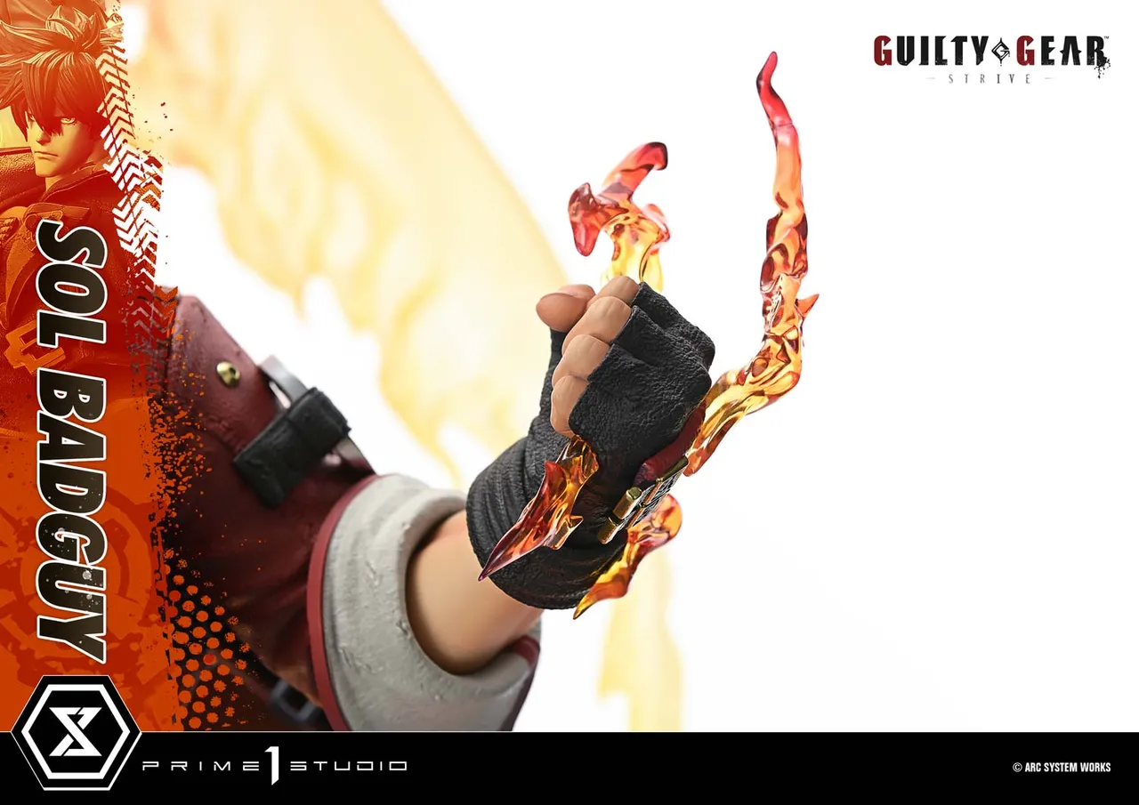 GUILTY GEAR -STRIVE- SOL BADGUY 14 Scale Figure - Prime 1 Studio Statue Ultimate Premium Masterline Collection - Image 23